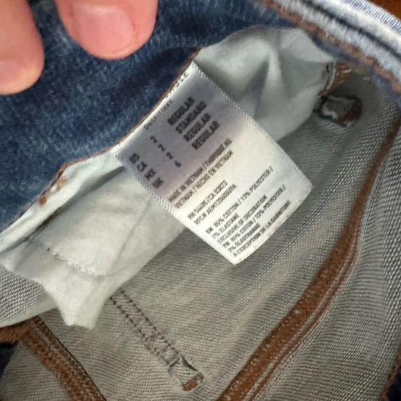 American Eagle Hi-Rise Jegging Next Level Stretch Denim Jeans size 2 - Picture 5 of 6